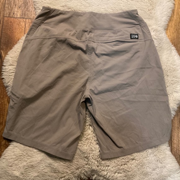 Mountain Hardwear Shorts Size‎ Medium 9" Inseam Pull On Womens Tan Pockets - Picture 7 of 8